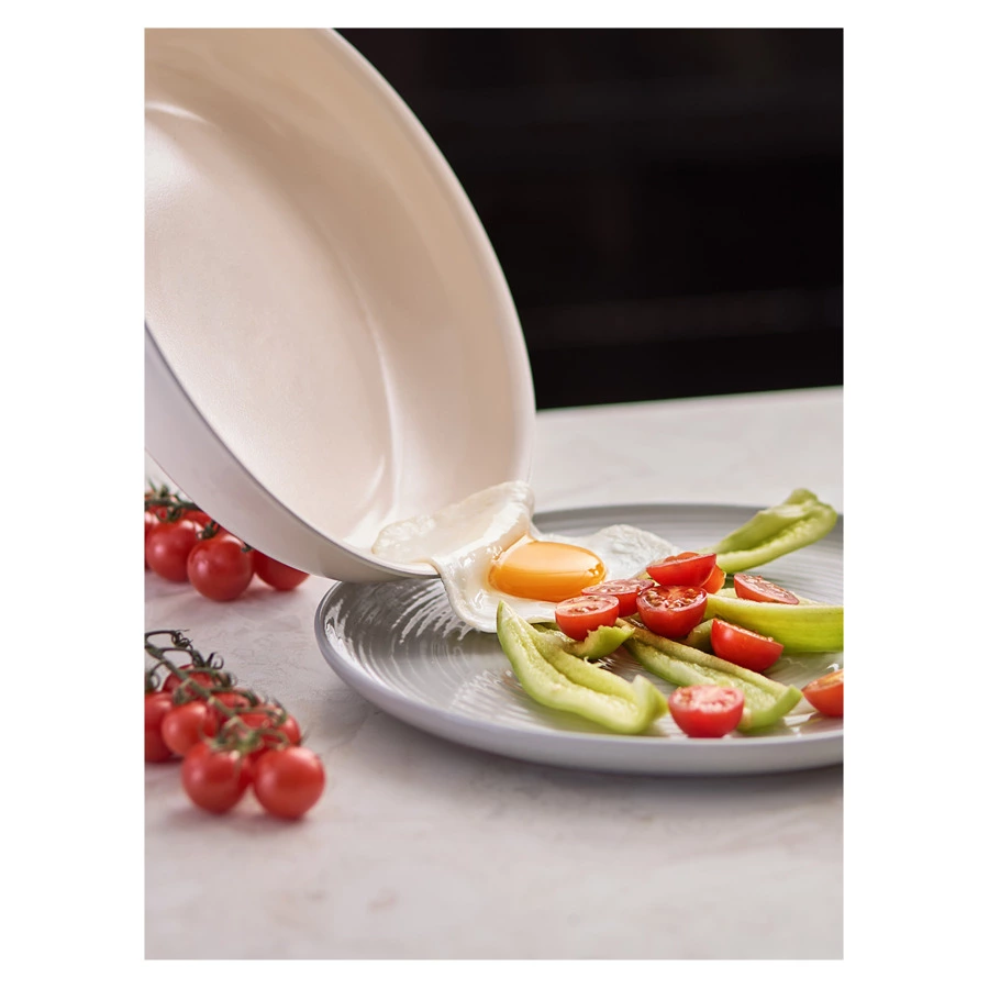 Набор посуды для приготовления со съемной ручкой Smart Ceramic, 7 предметов, цвета топленого молока