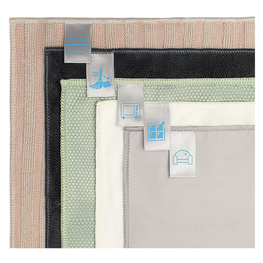 Набор салфеток для комплексной уборки из микрофибры Cozy Clean, 5 шт.