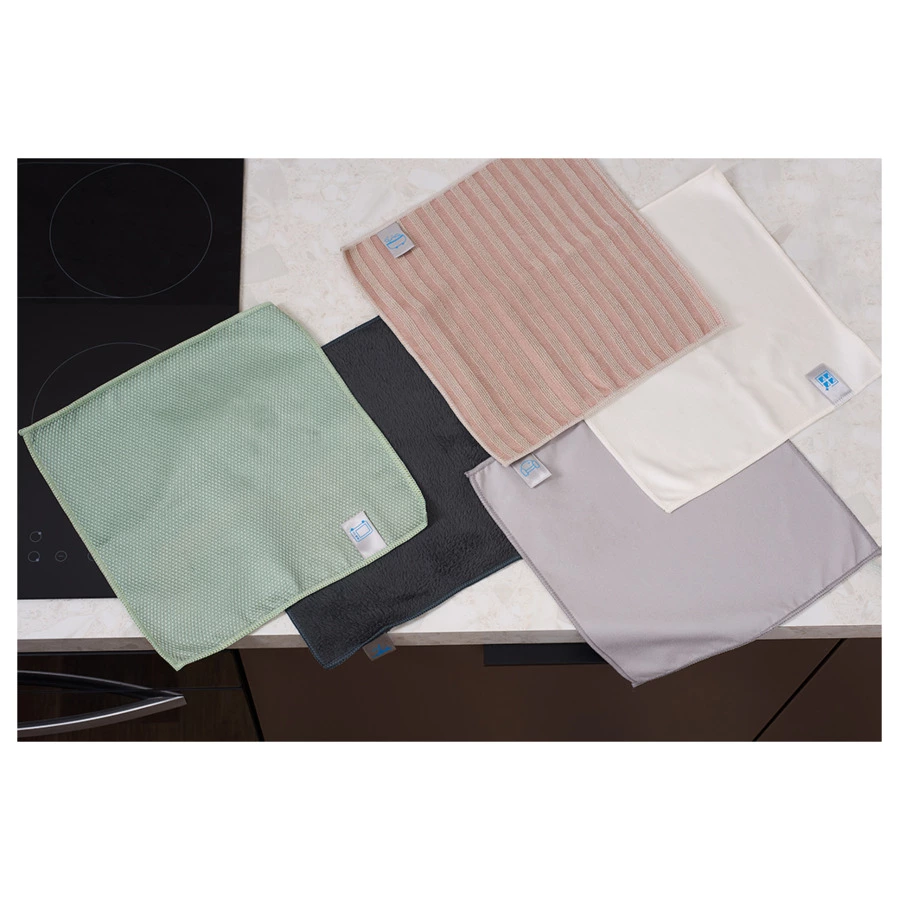 Набор салфеток для комплексной уборки из микрофибры Cozy Clean, 5 шт.