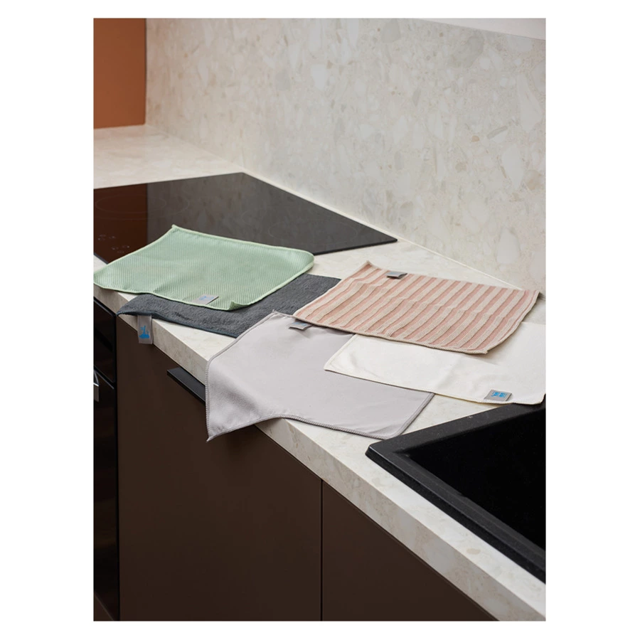 Набор салфеток для комплексной уборки из микрофибры Cozy Clean, 5 шт.