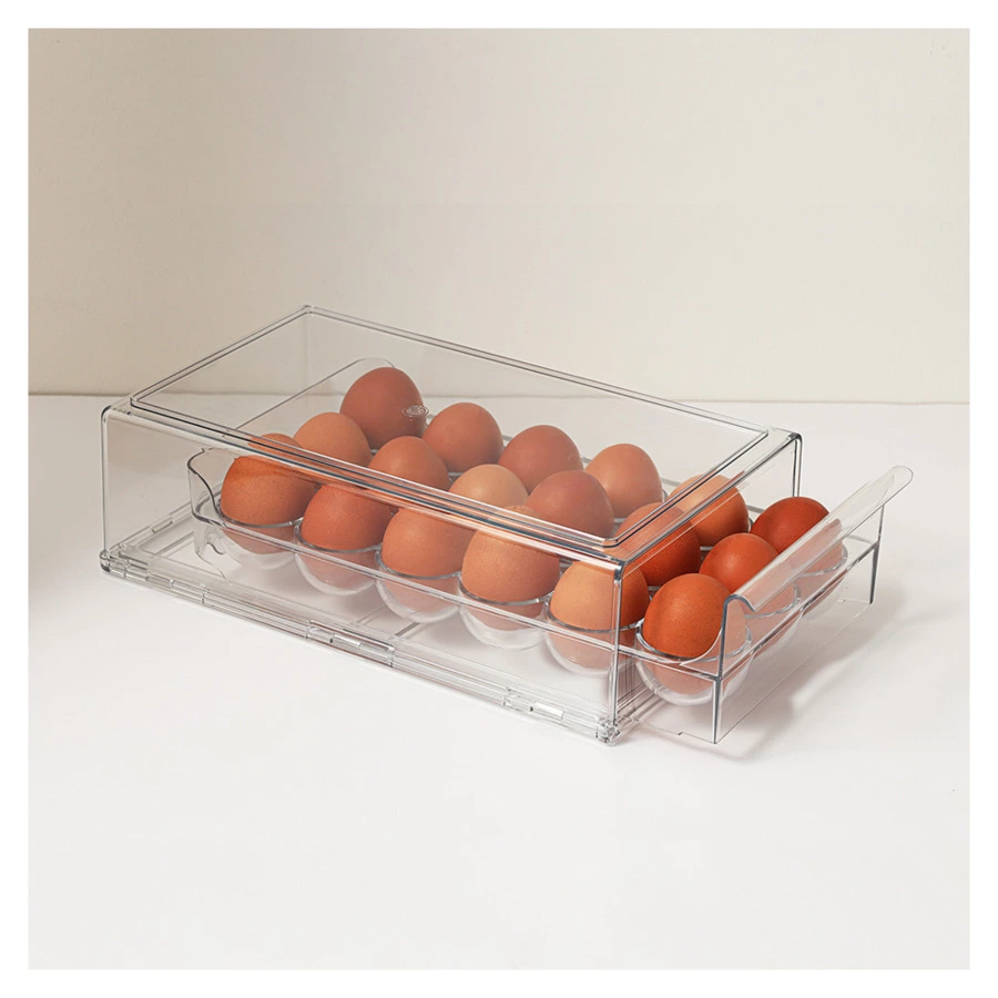 Органайзер для хранения яиц выдвижной Smart Solutions Keep In, 18 ячеек