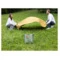 Плед для пикника и отдыха на пляже Smart Solutions Smart Picnic, горчичный