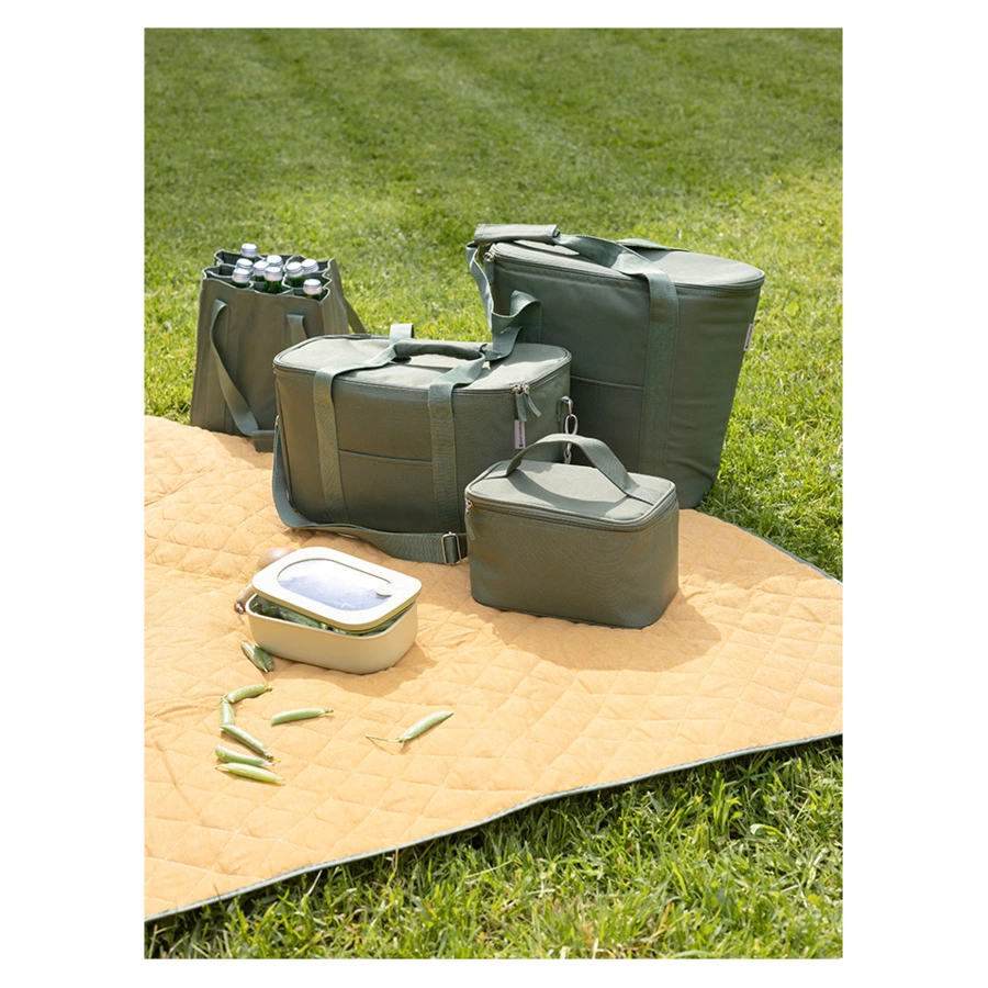 Плед для пикника и отдыха на пляже Smart Solutions Smart Picnic, горчичный
