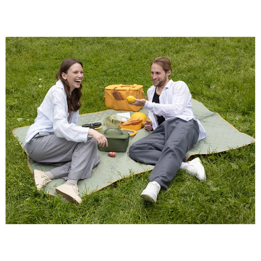 Плед для пикника и отдыха на пляже Smart Solutions Smart Picnic, шалфей