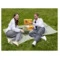 Плед для пикника и отдыха на пляже Smart Solutions Smart Picnic, шалфей