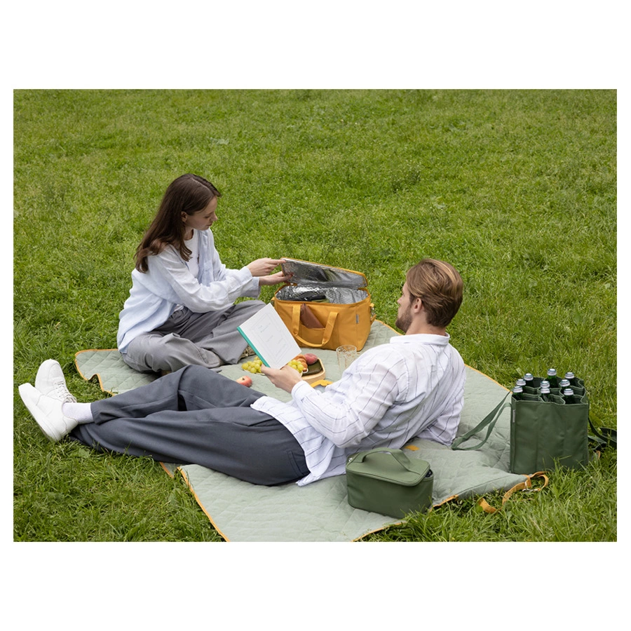 Плед для пикника и отдыха на пляже Smart Solutions Smart Picnic, шалфей