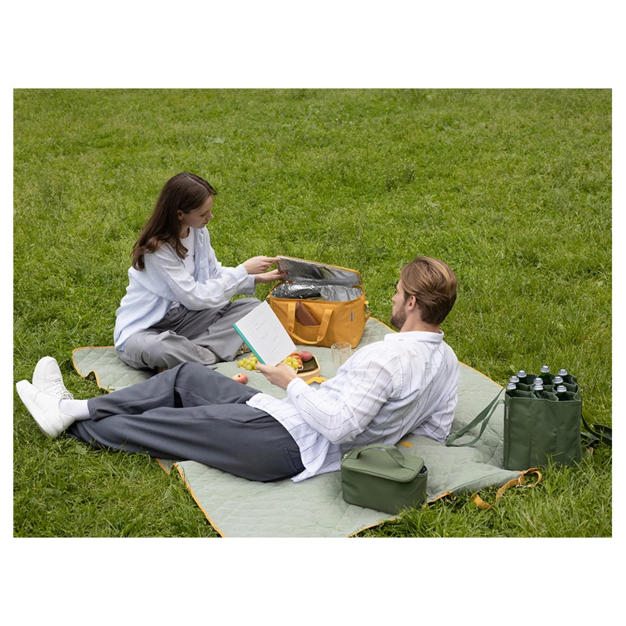 Сумка для бутылок Smart Picnic, темно-зеленая