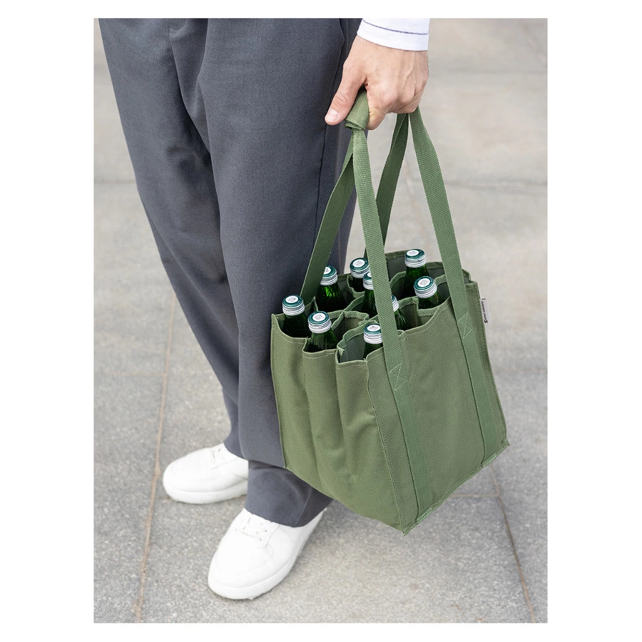Сумка для бутылок Smart Picnic, темно-зеленая
