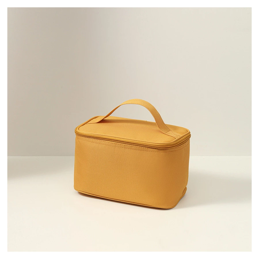 Термосумка для ланч-бокса/косметики/лекарств Smart Picnic, S, горчичная