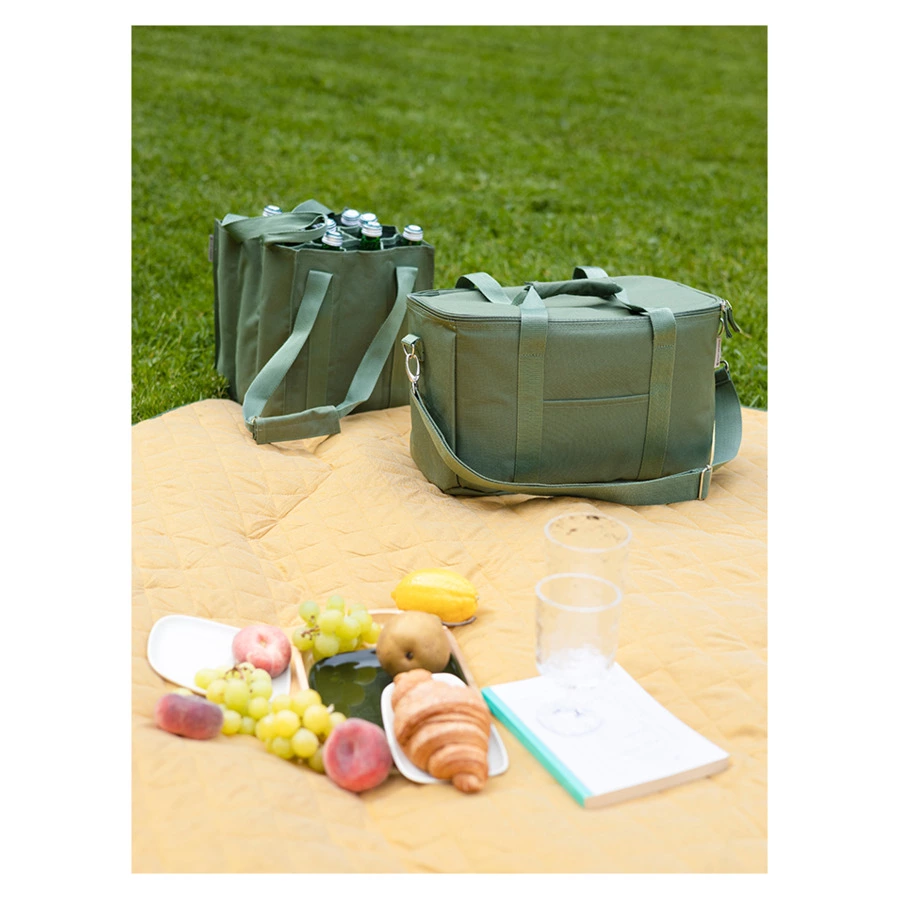 Термосумка для пикника Smart Picnic, L, темно-зеленая