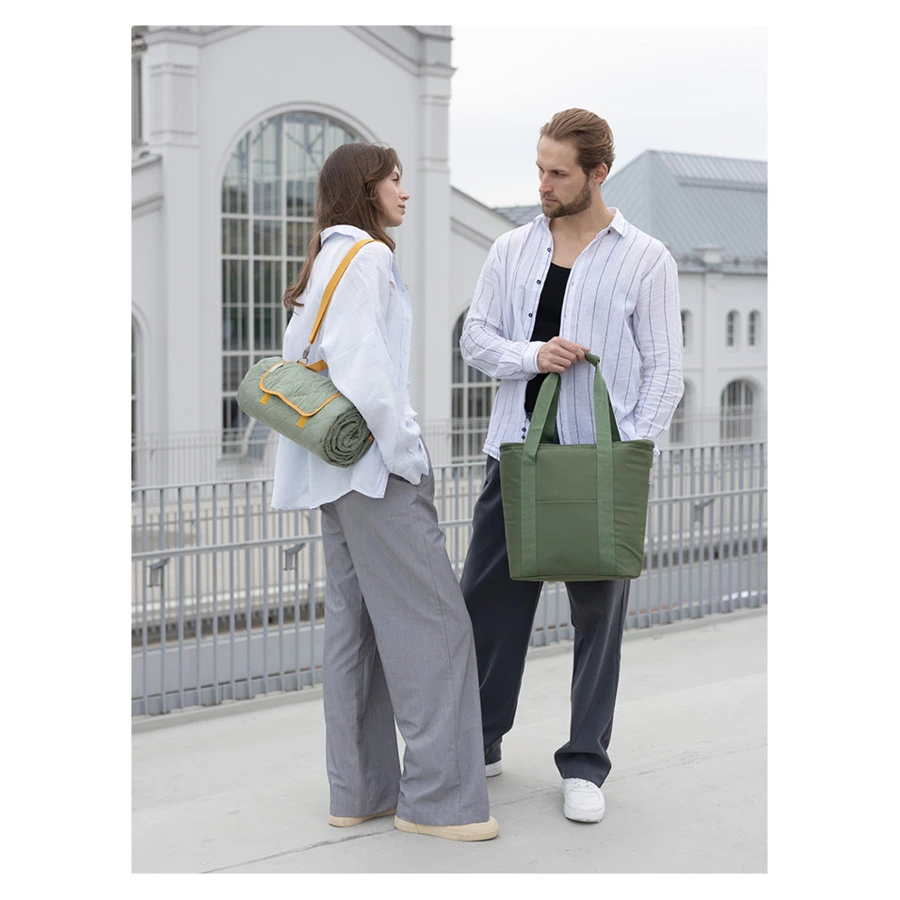 Термосумка для пикника Smart Picnic, M, темно-зеленая