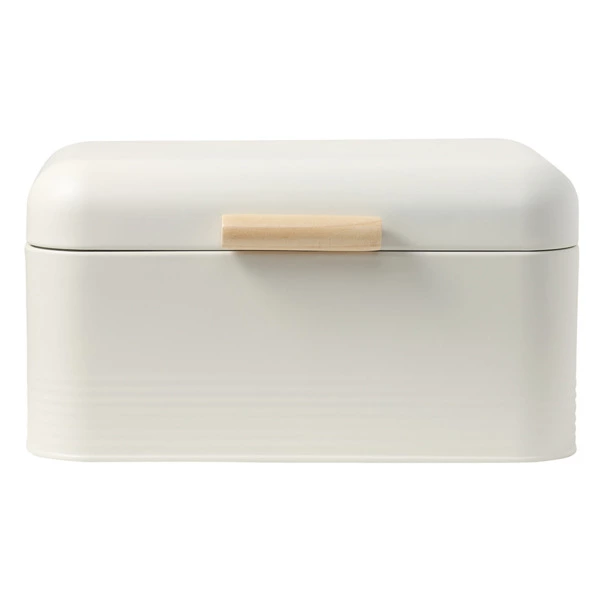 Хлебница Smart Solutions Irmel 30х20х16 см, молочная, сталь