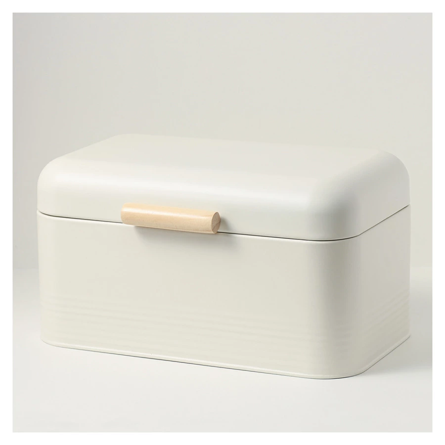 Хлебница Smart Solutions Irmel 30х20х16 см, молочная, сталь