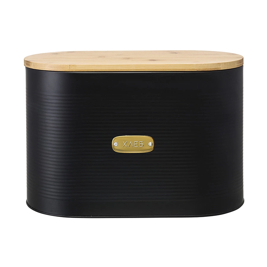 Хлебница Smart Solutions Irmel, 33х18х19 см, графит, сталь