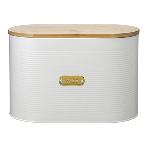 Хлебница Smart Solutions Irmel, 33х18х19 см, молочная, сталь