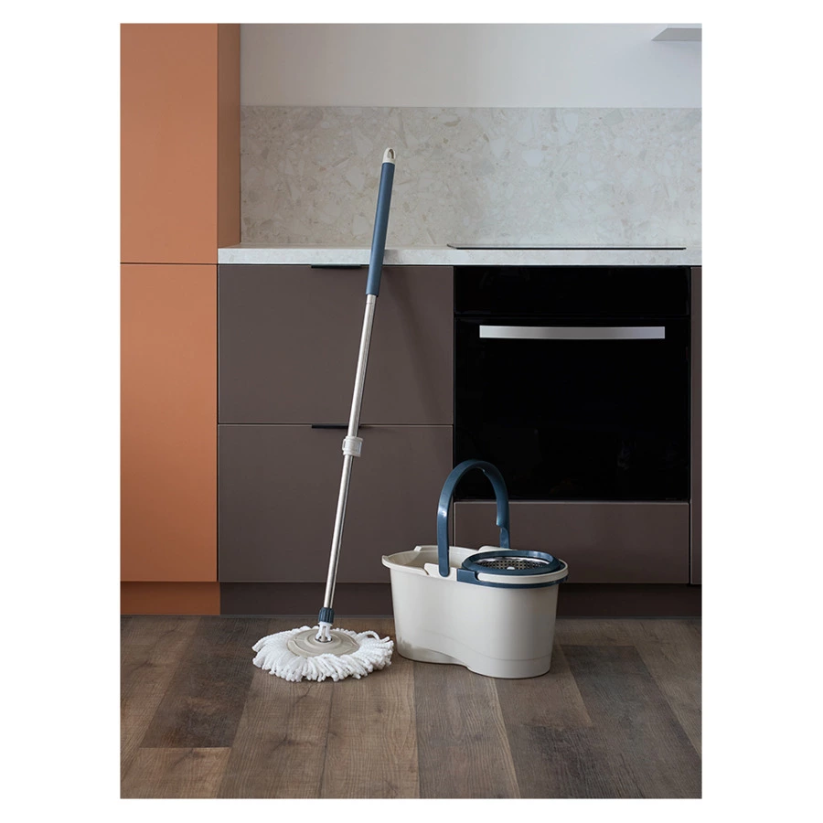 Швабра с ведром и центрифугой Smart Solutions Cleanup, 7 л.