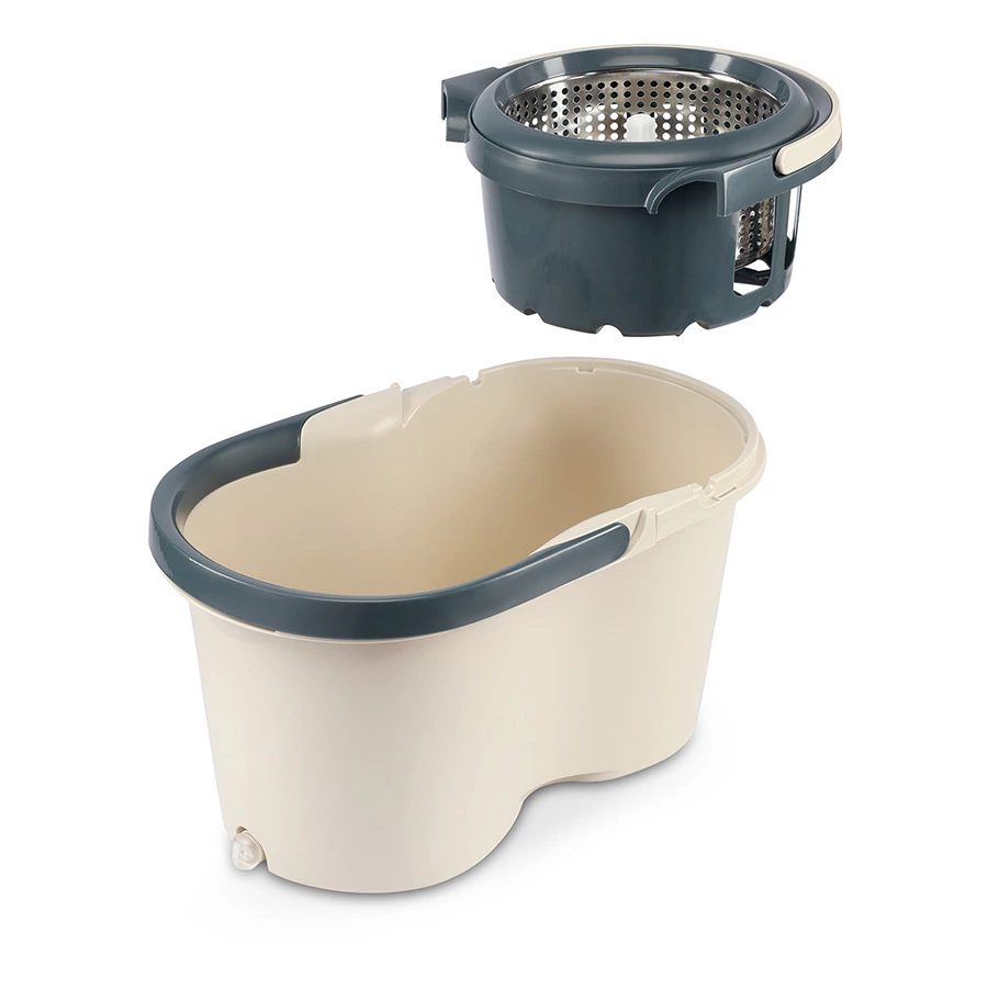 Швабра с ведром и центрифугой Smart Solutions Cleanup, 7 л.