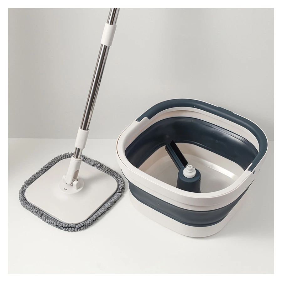 Швабра со складным ведром Smart Solutions Compact Mop
