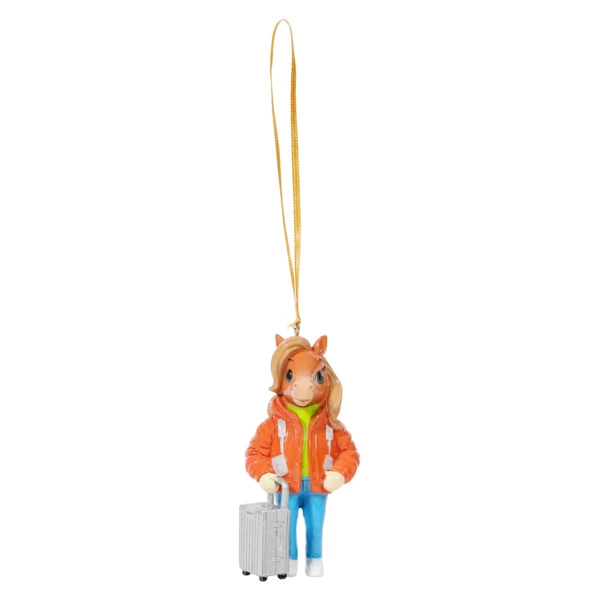 Игрушка елочный Bernes Edition Бэлла, кальцитовый алебастр, п/к