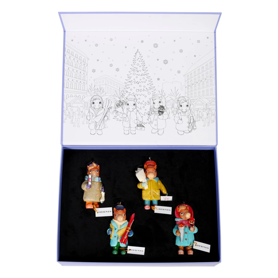 Набор лошадиная зима Bernes Том 6, кальцитовый алебастр, п/к