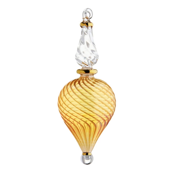 Игрушка елочная Decor de Table Скапино, золотая, п/к