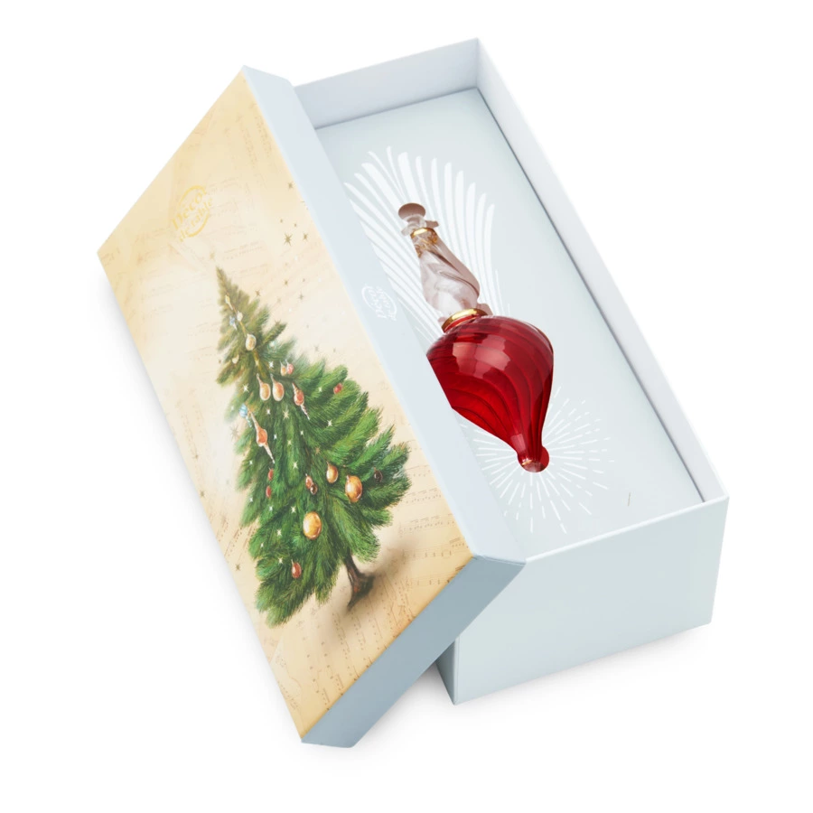 Игрушка елочная Decor de Table Скапино, красная, п/к