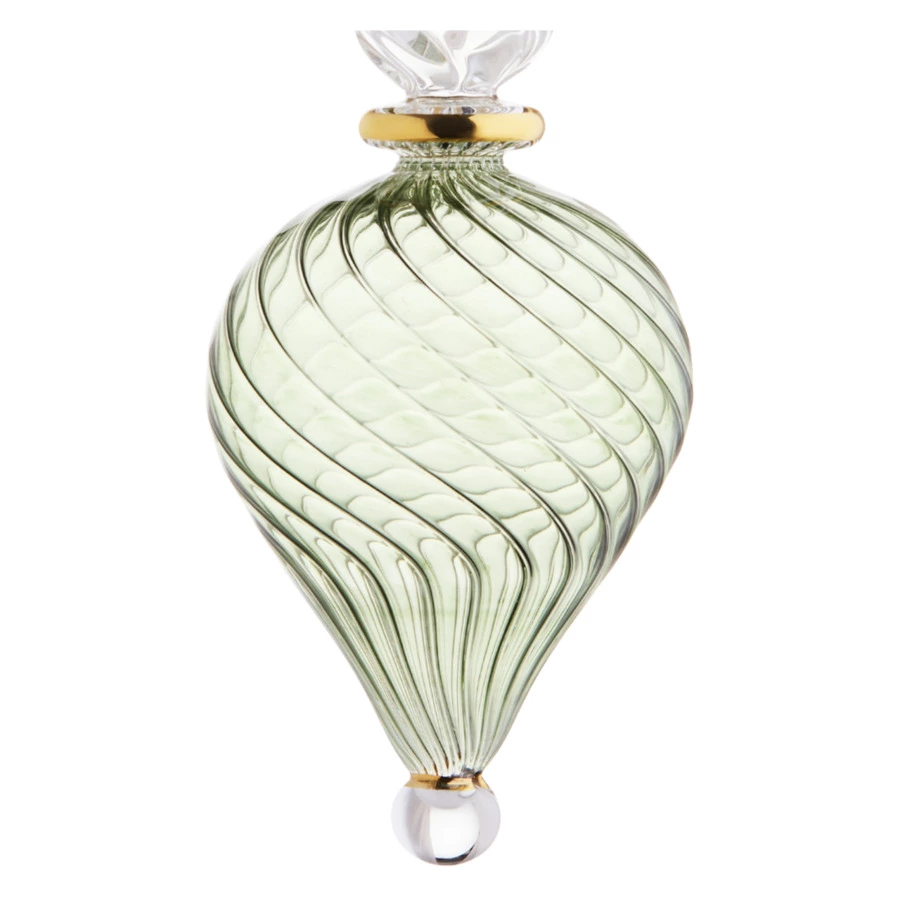 Игрушка елочная Decor de Table Скапино, зеленая, п/к