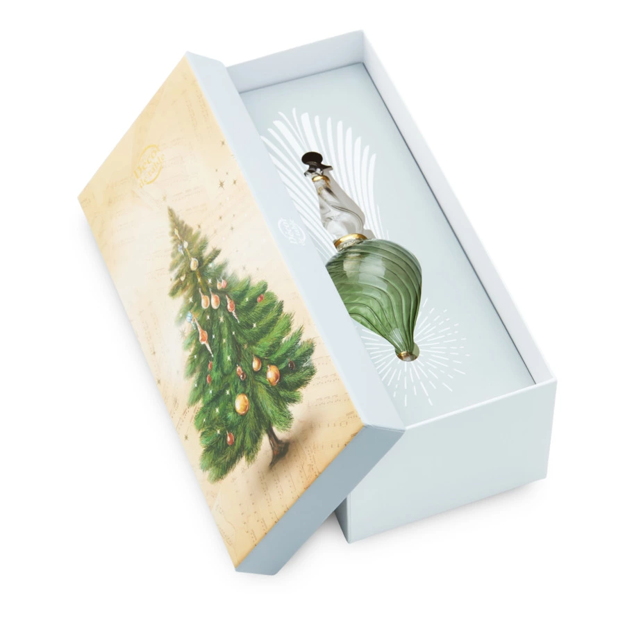 Игрушка елочная Decor de Table Скапино, зеленая, п/к