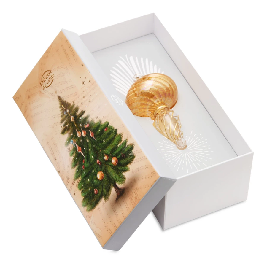 Игрушка елочная Decor de Table Флавио, золотой, п/к
