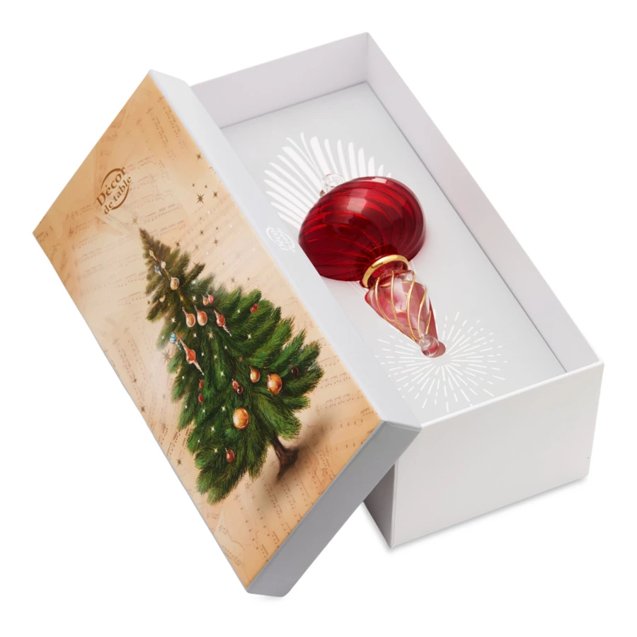 Игрушка елочная Decor de Table Флавио, красный, п/к