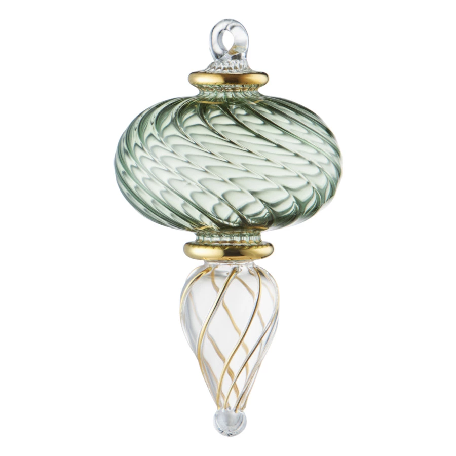 Игрушка елочная Decor de Table Флавио, зеленый, п/к