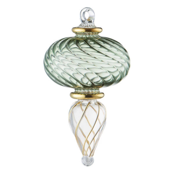 Игрушка елочная Decor de Table Флавио, зеленый, п/к