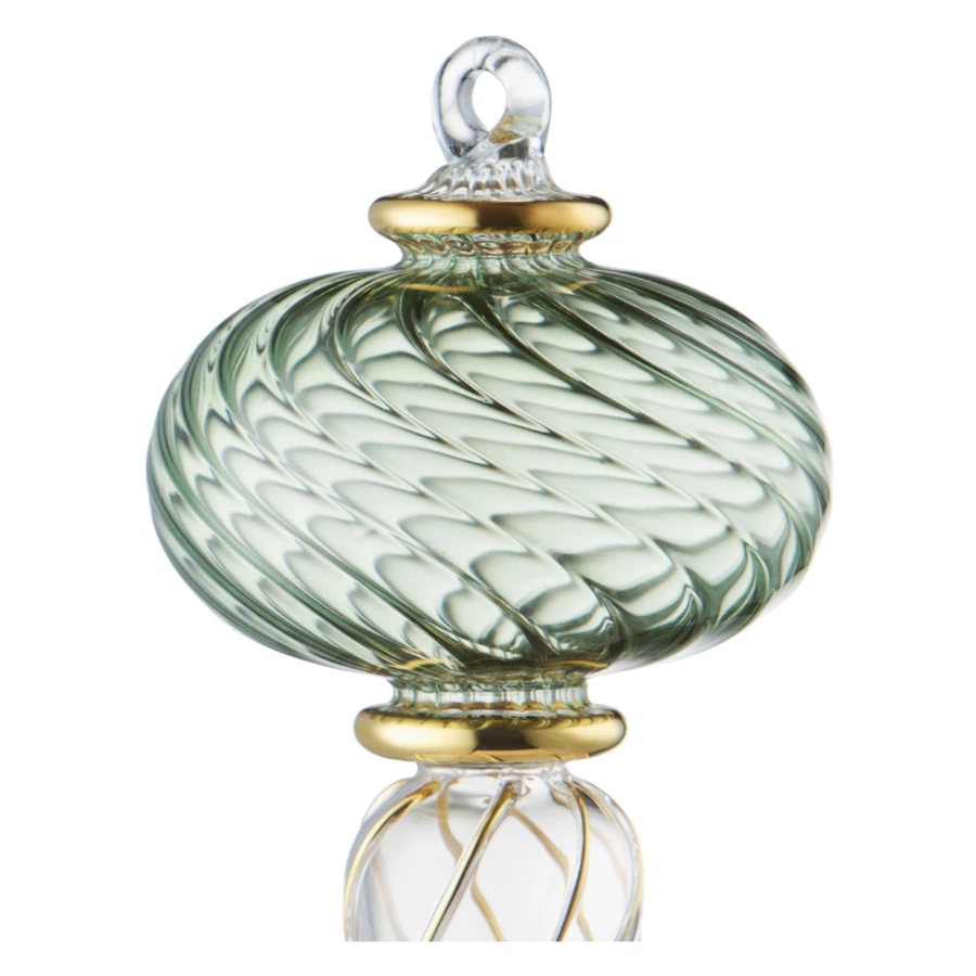 Игрушка елочная Decor de Table Флавио, зеленый, п/к