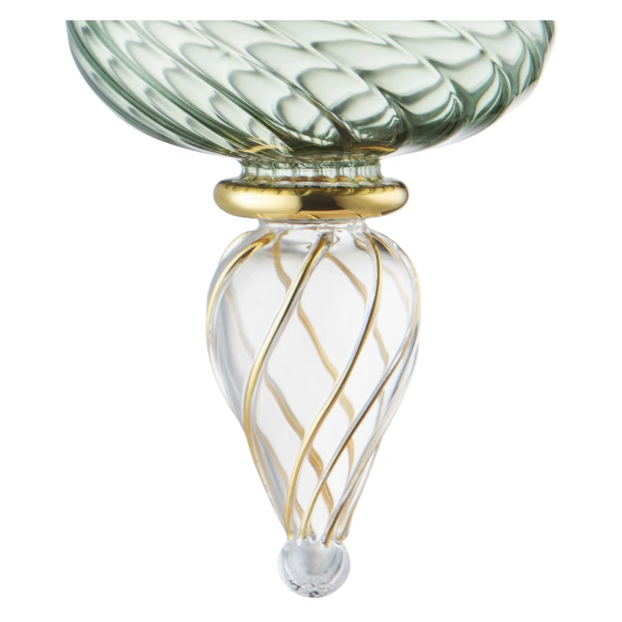 Игрушка елочная Decor de Table Флавио, зеленый, п/к