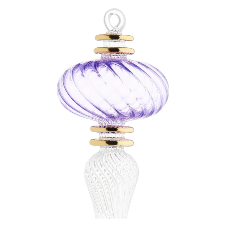 Игрушка елочная Decor de Table Манифико, лавандовая, п/к