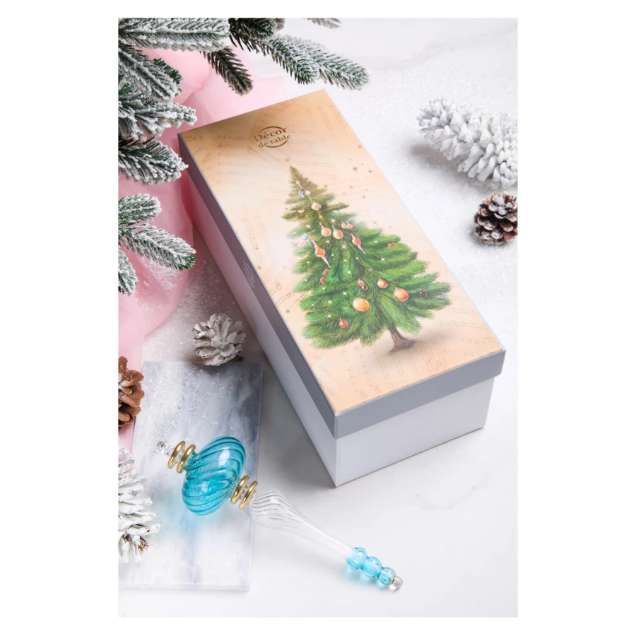 Игрушка елочная Decor de Table Манифико, тиффани, п/к