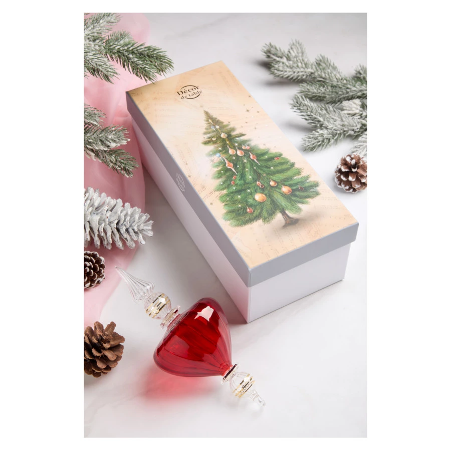 Игрушка елочная  Decor de Table Скарамуччи, красный, п/к