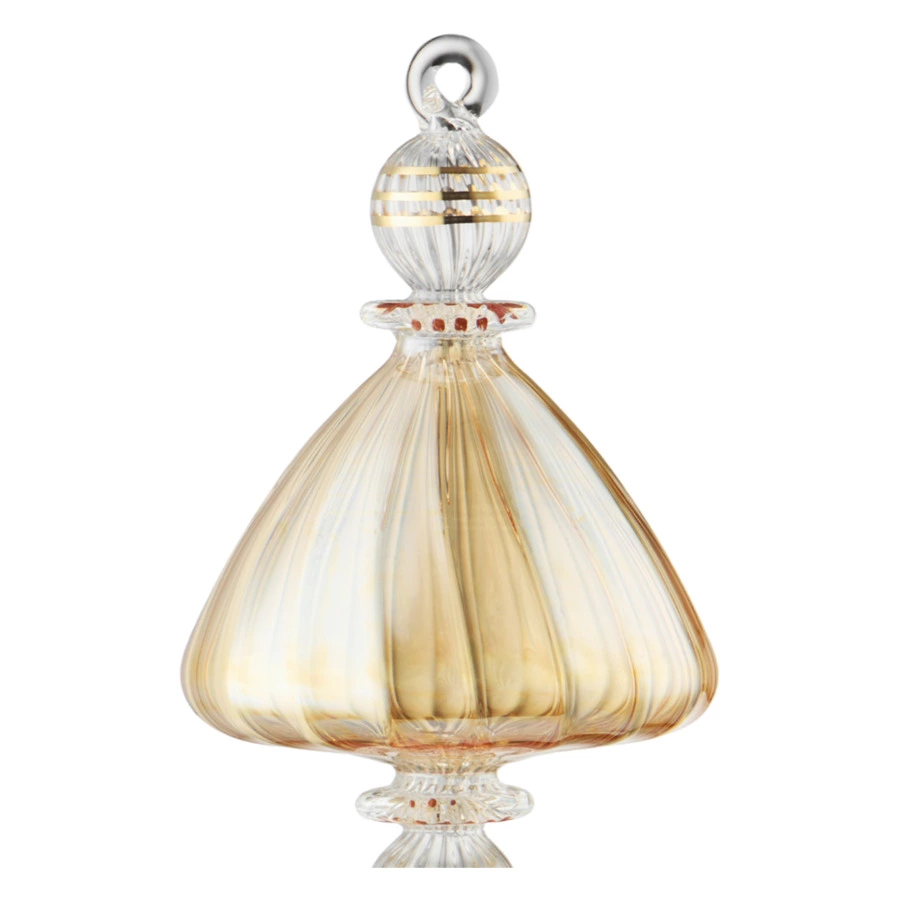 Игрушка елочная Decor de Table Скарамуччи, золотой, п/к