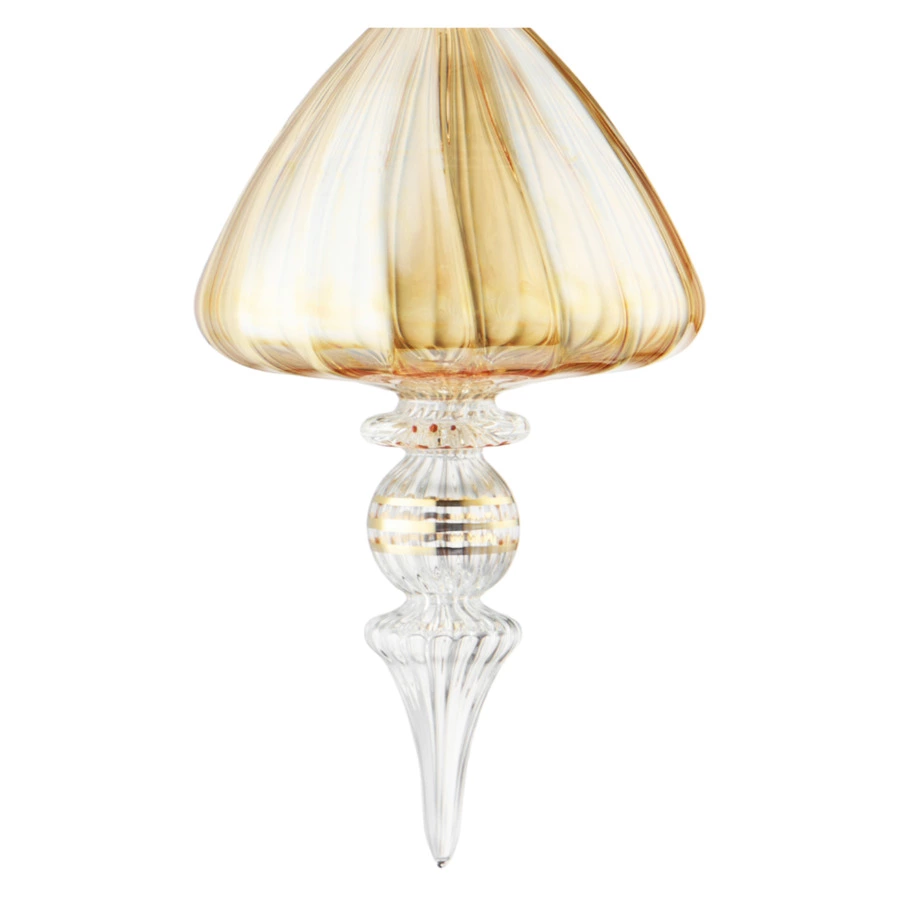 Игрушка елочная Decor de Table Скарамуччи, золотой, п/к