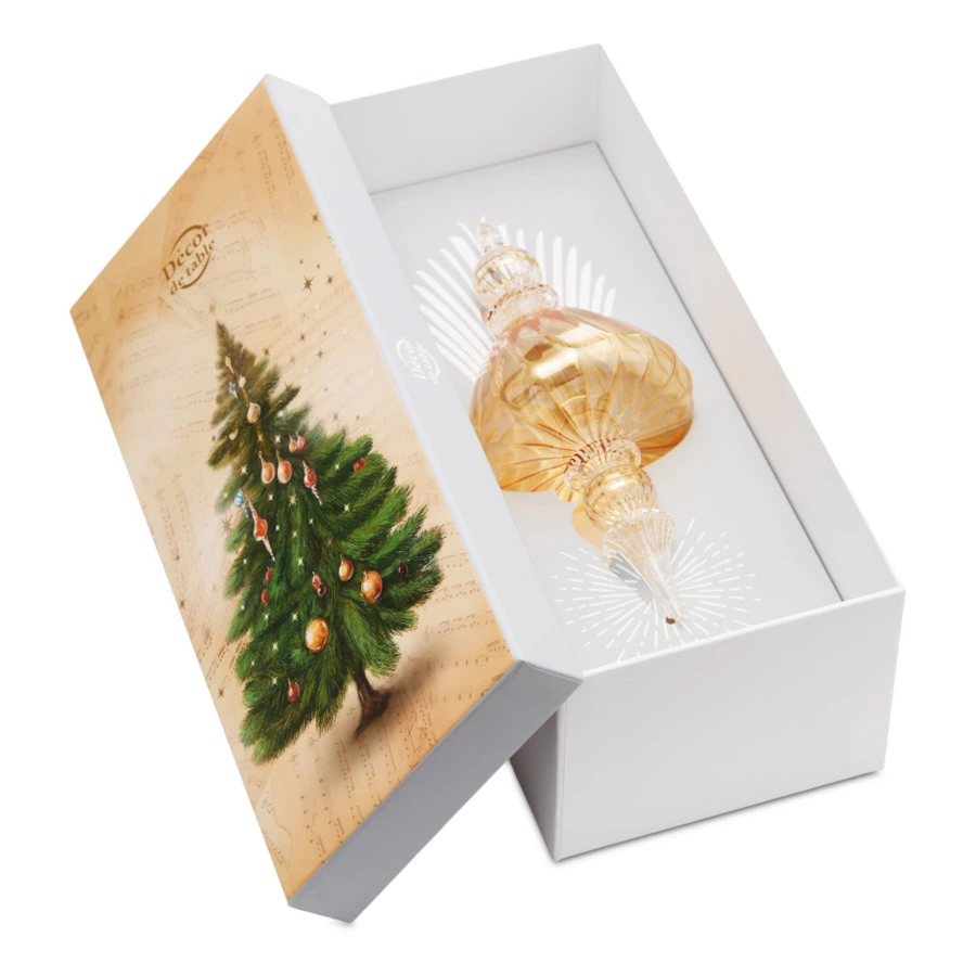 Игрушка елочная Decor de Table Скарамуччи, золотой, п/к