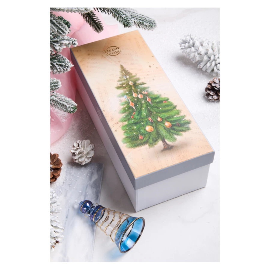 Игрушка елочная Decor de Table Ковьелло, синий, п/к