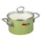 Кастрюля с крышкой Maisingers 1,9 л, сталь эмалированная, зеленый