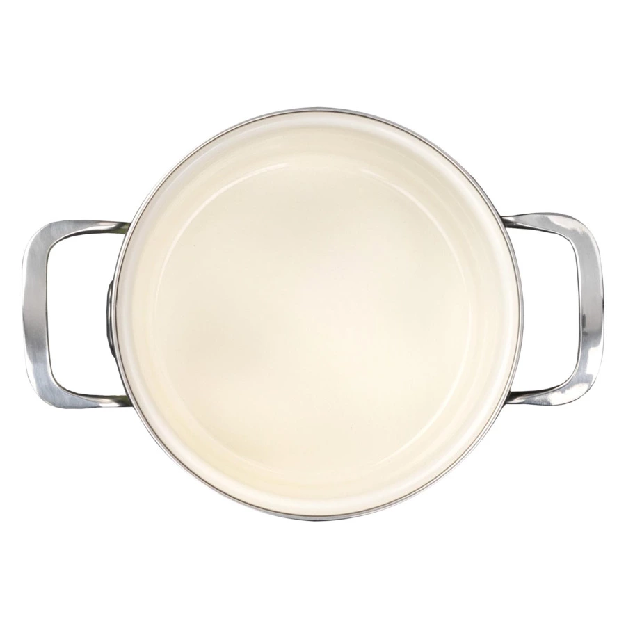 Кастрюля с крышкой Maisingers 1,9 л, сталь эмалированная, зеленый