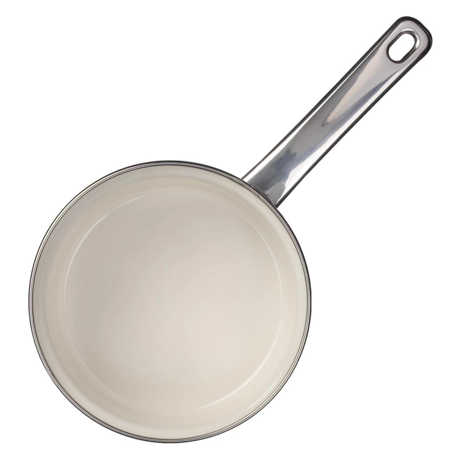 Ковш с крышкой Maisingers 1,4 л, сталь эмалированная, оранжевый