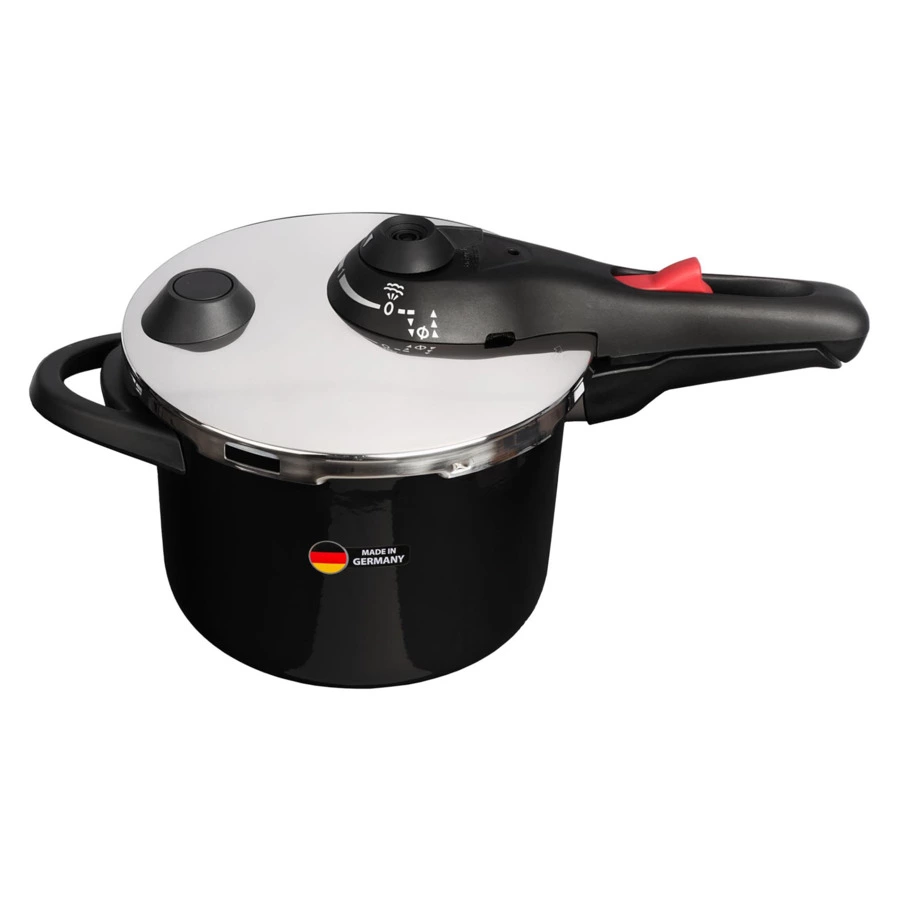 Скороварка Maisingers 6 л, d-22 см, сталь эмалированная, черная