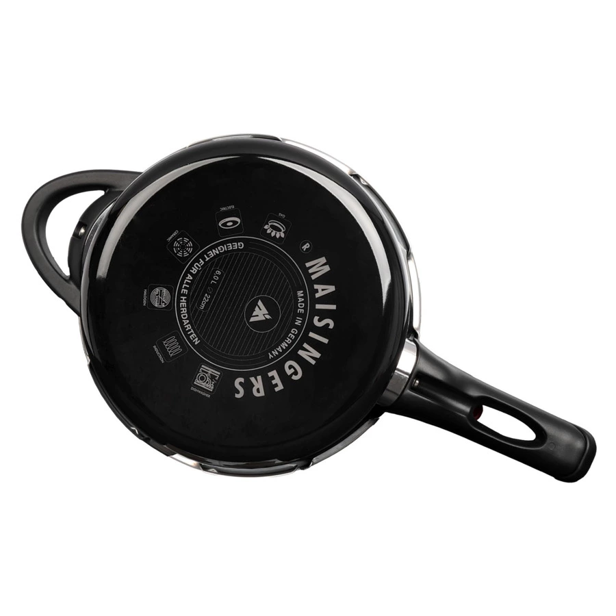 Скороварка Maisingers 6 л, d-22 см, сталь эмалированная, черная