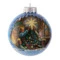 Игрушка елочная КОЛОМЕЕВ Шар Рождество 2 10 см, стекло, п/к
