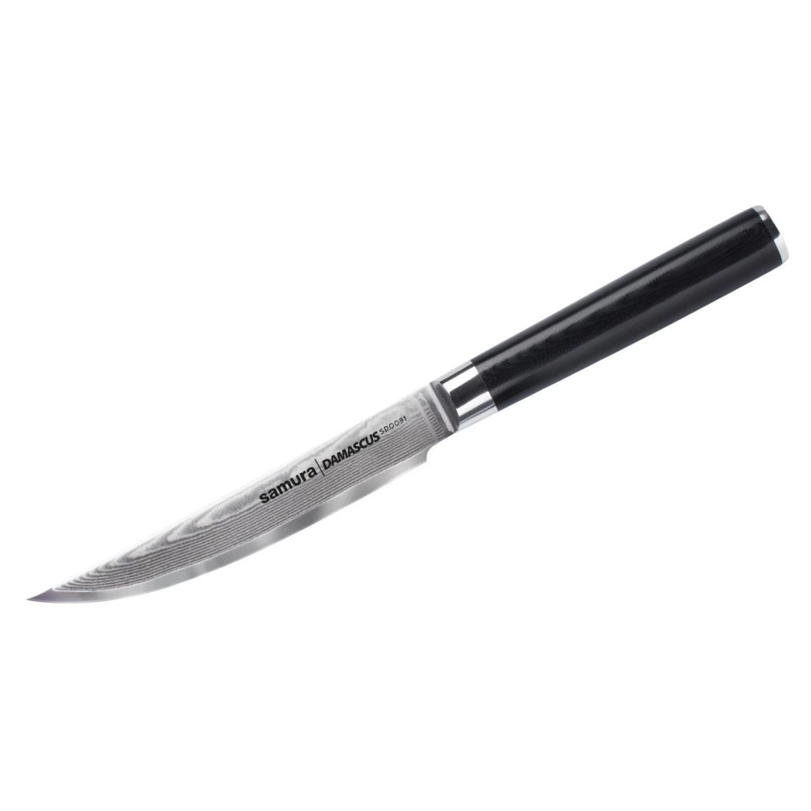 Нож для стейка Samura Damascus 12 см, сталь нержавеющая
