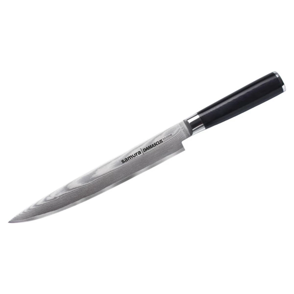 Нож для нарезки Samura Damascus 23 см, сталь нержавеющая