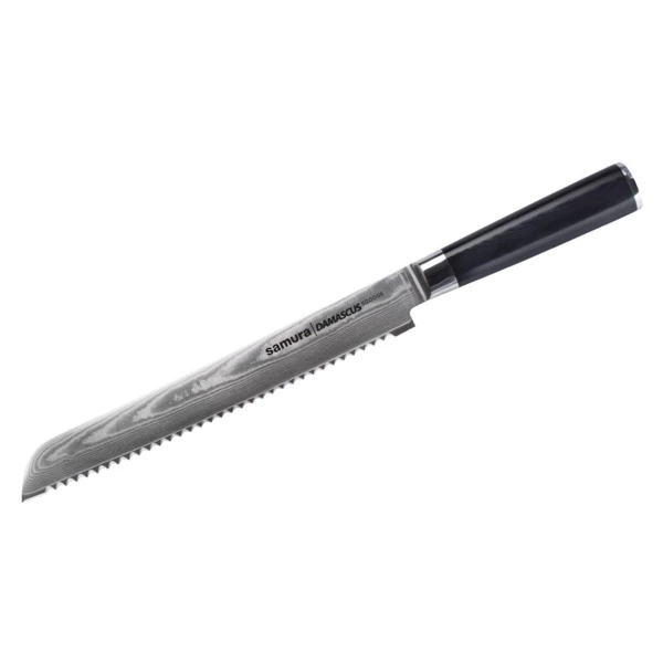Нож для хлеба Samura Damascus 23 см, сталь нержавеющая